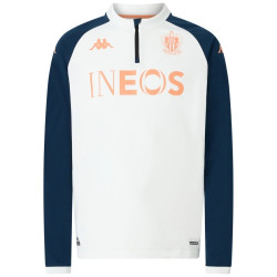 Sweat 1/4 Zip Staff Training OGC Nice 2025/2026 Blanc