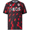T-Shirt Joueur Pré-Match Domicile OGC Nice 2025/2026 Noir