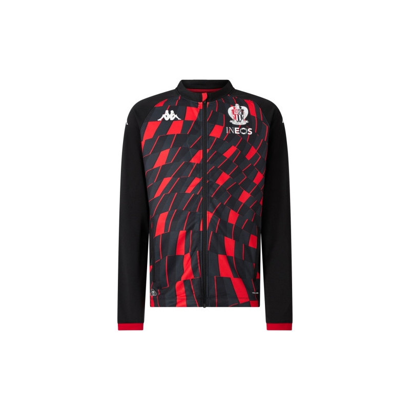 Veste Joueur Pré-Match Domicile OGC Nice 2025/2026 Noir