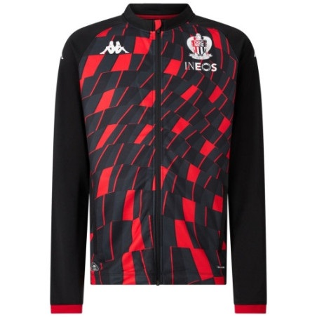 Veste Joueur Pré-Match Domicile OGC Nice 2025/2026 Noir