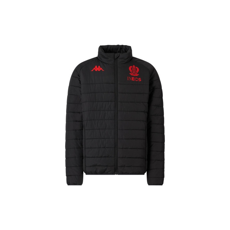 Veste Zippée Sortie Staff OGC Nice 2025/2026 Noir