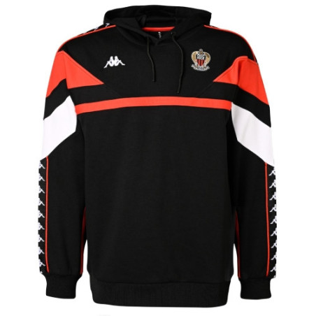 Sweat à Capuche OGC Nice Sortie Joueur 2025/2026 Noir